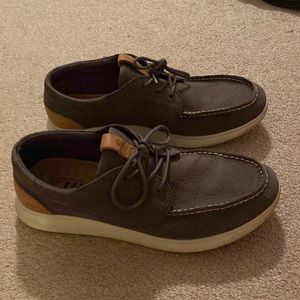 Sperry Plush Wave Grey Boat Shoes